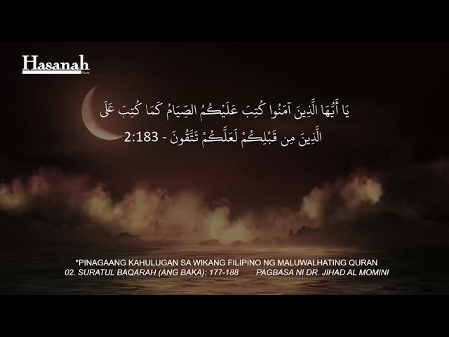 02 Suratul Baqarah 177-188 Quran Tagalog Translation cover art