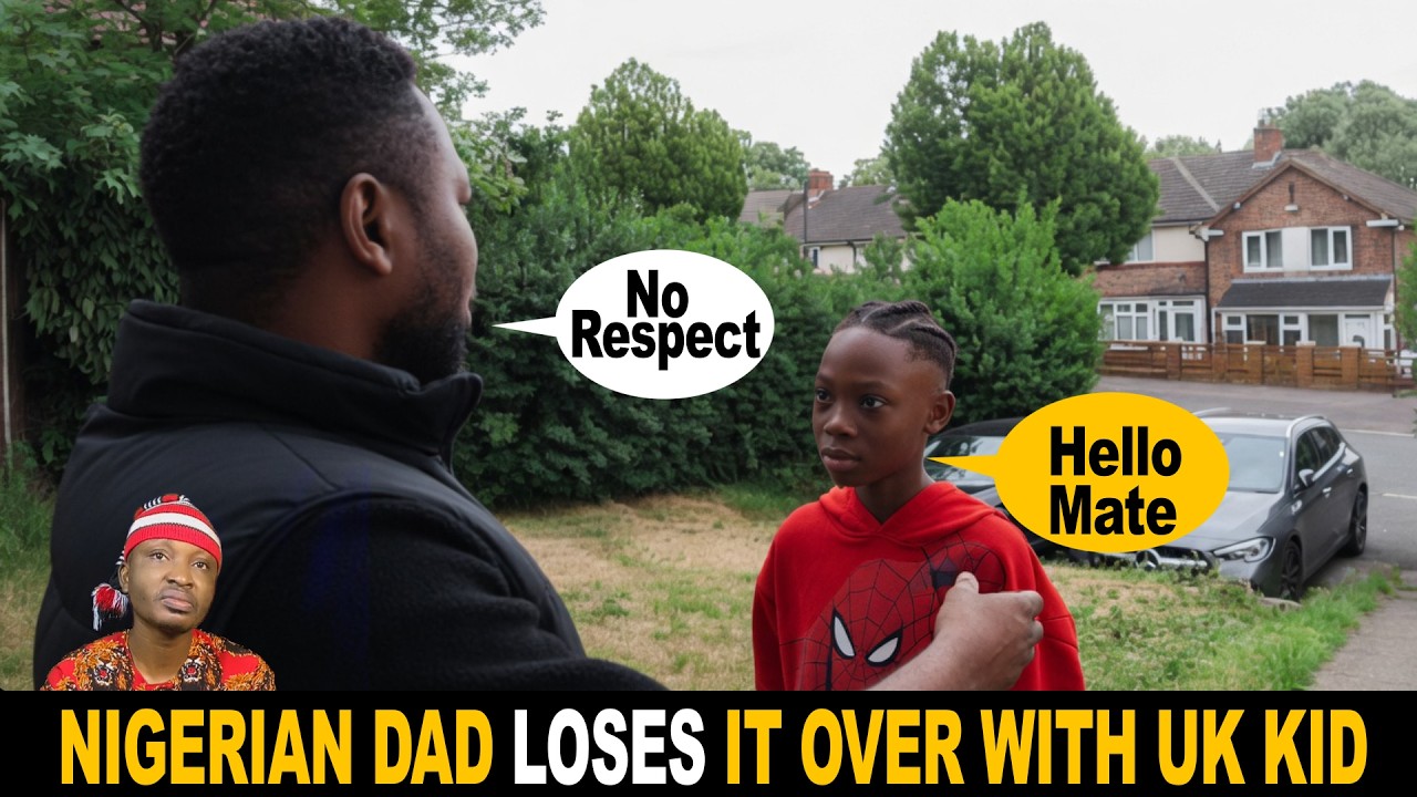 Nigerian Dad LOSES It Over UK Kid Calling Him "MATE" cover art