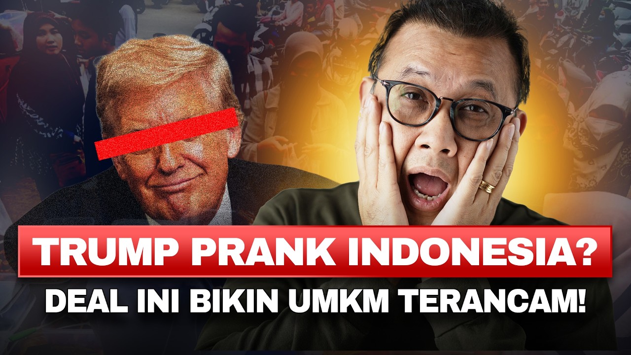 Indonesia Jadi “Kuli Tambang” AS?? Kesepakatan Trump 15% Bahaya! 😱 cover art