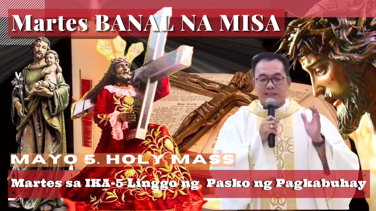 LIVE MASS TODAY FRIDAY || MAY 05 ONLINE MASS | REV FR DOUGLAS BADONG cover art