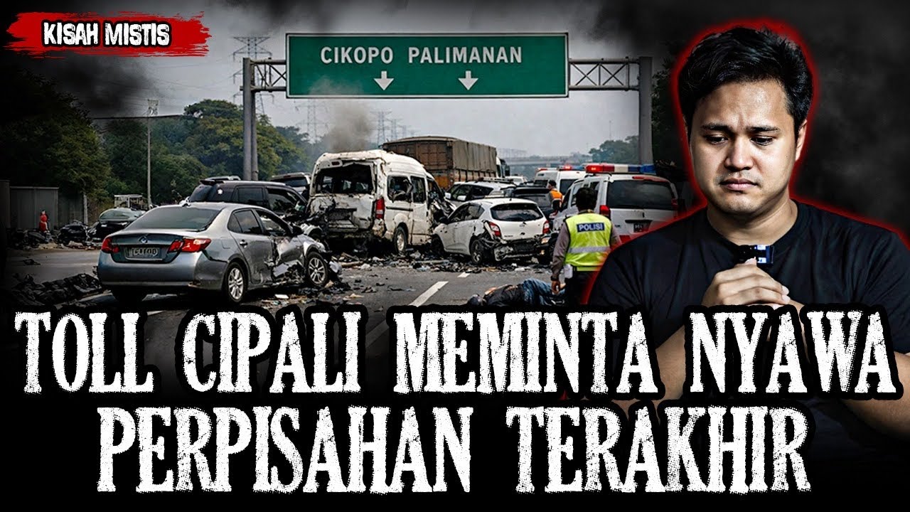PERJALANAN MISTIS SAAT LIBURAN SAMPE KECELAKAAN BERUNTUN LEWAT TOL CIPULARANG!! NGERI BANGET cover art