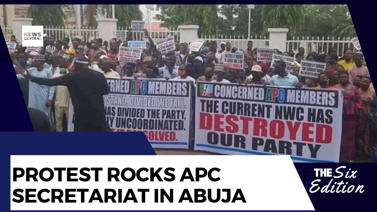 Protests Rock APC Secretariat in Abuja Over Alleged Primary Election Manipulation