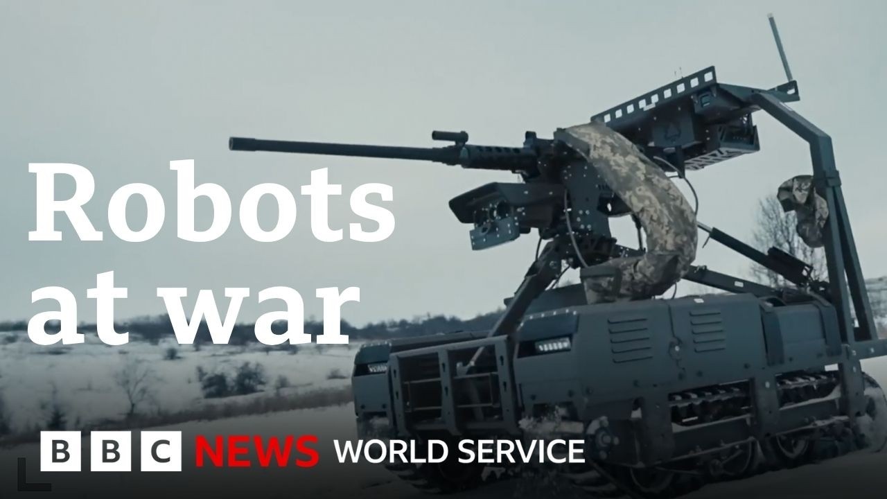 Will AI robots on the frontline mark the end of human soldiers? - BBC World Service cover art