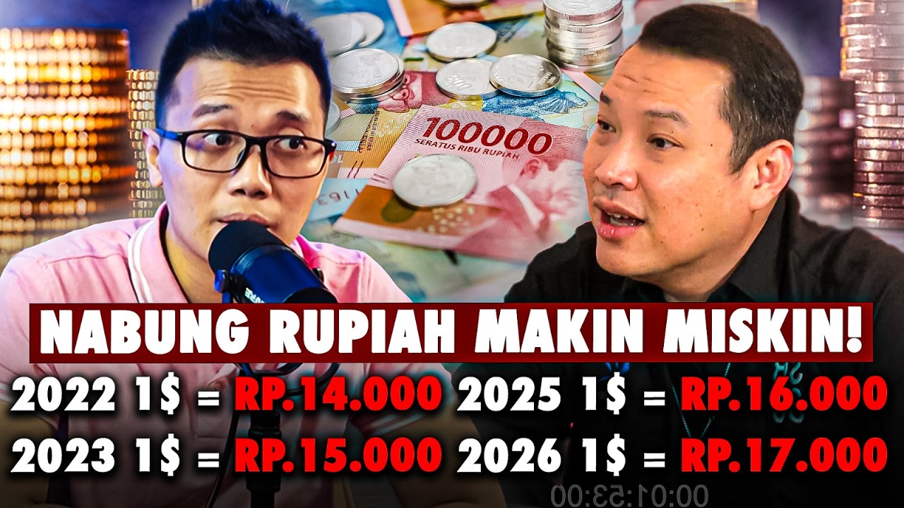 FAKTA PAHIT 2026: Nabung Rupiah Makin Miskin, Properti & Emas Turun. Orang Kaya Mutar Uang Kesini! cover art