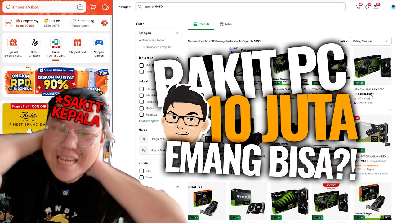 Rakit PC Gaming 10 Juta di 2026 Apakah Mungkin?! | Lazy Tech
