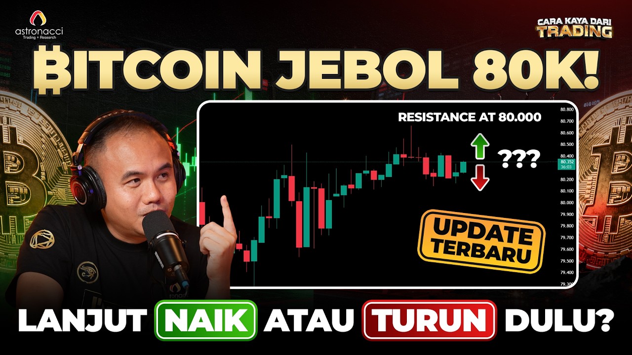 UPDATE TERBARU! BITCOIN LANJUT NAIK ATAU TURUN DULU? Jangan Sampai Salah Langkah cover art