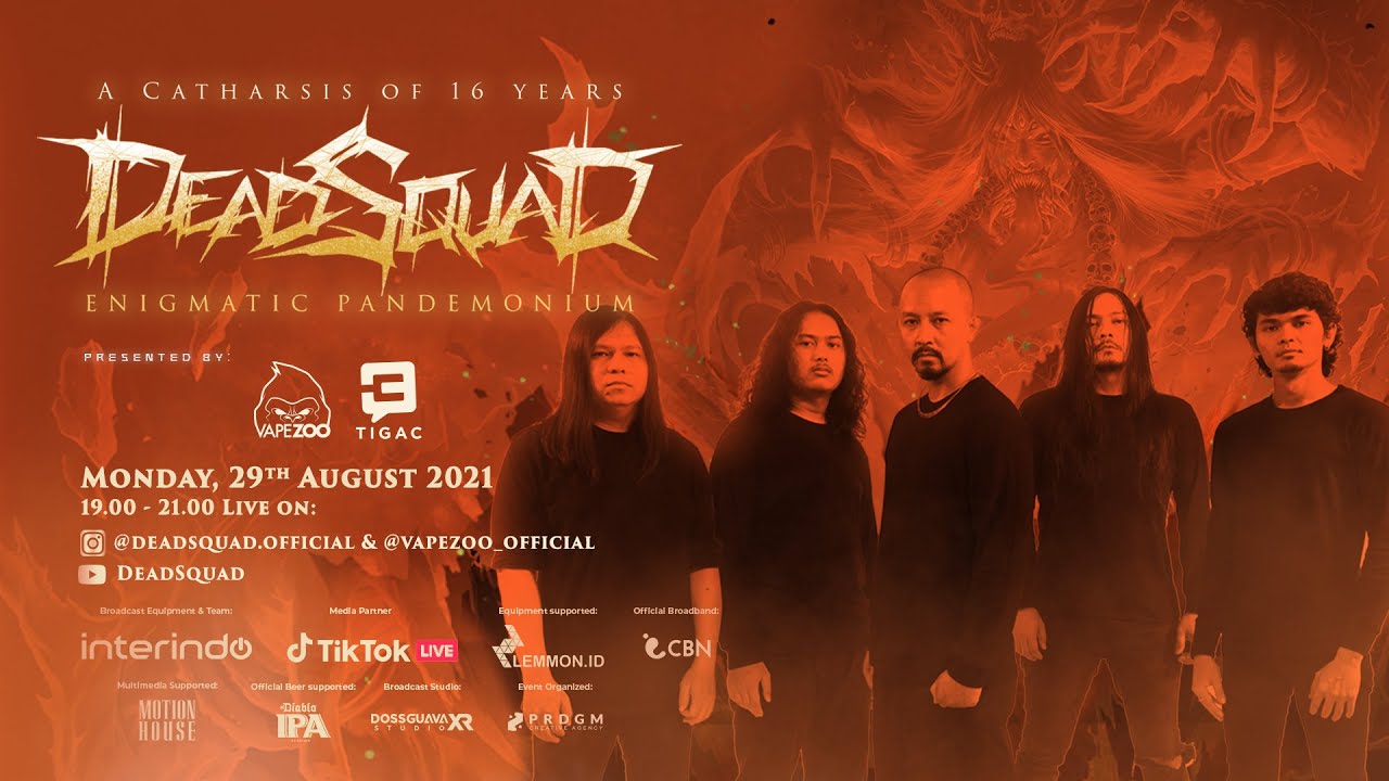 DeadSquad - A Catharsis of 16 Years (Live) cover art