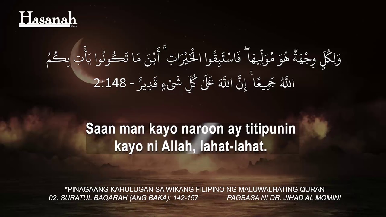 Suratul Baqarah 142-157 Quran Tagalog Translation cover art