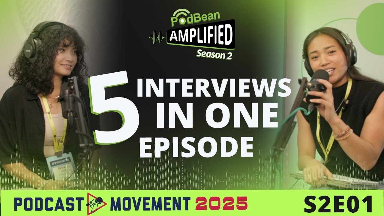 Podbean Amplified S2|E1 - LIVE at Podcast Movement cover art
