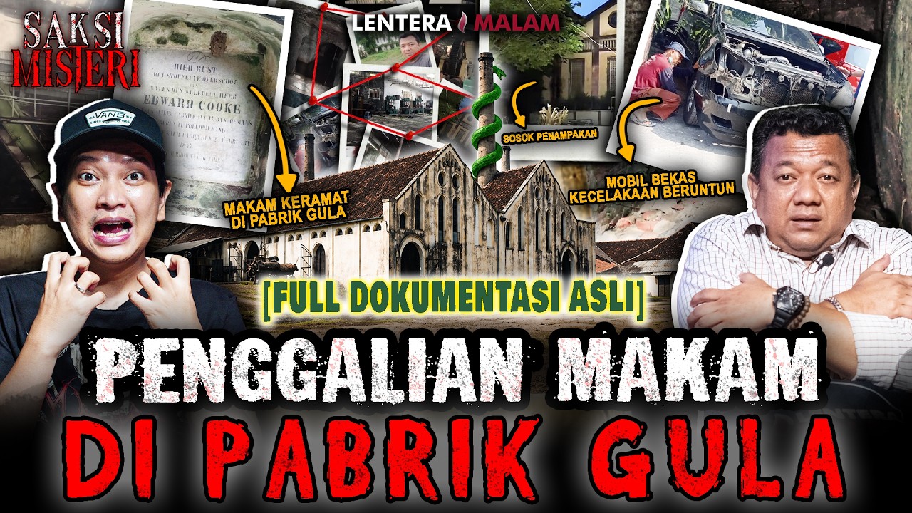SUMPAH INI SEREM! SETELAH NEKAT GALI MAKAM DI PABRIK GULA, MEREKA KECELAKAAN. cover art