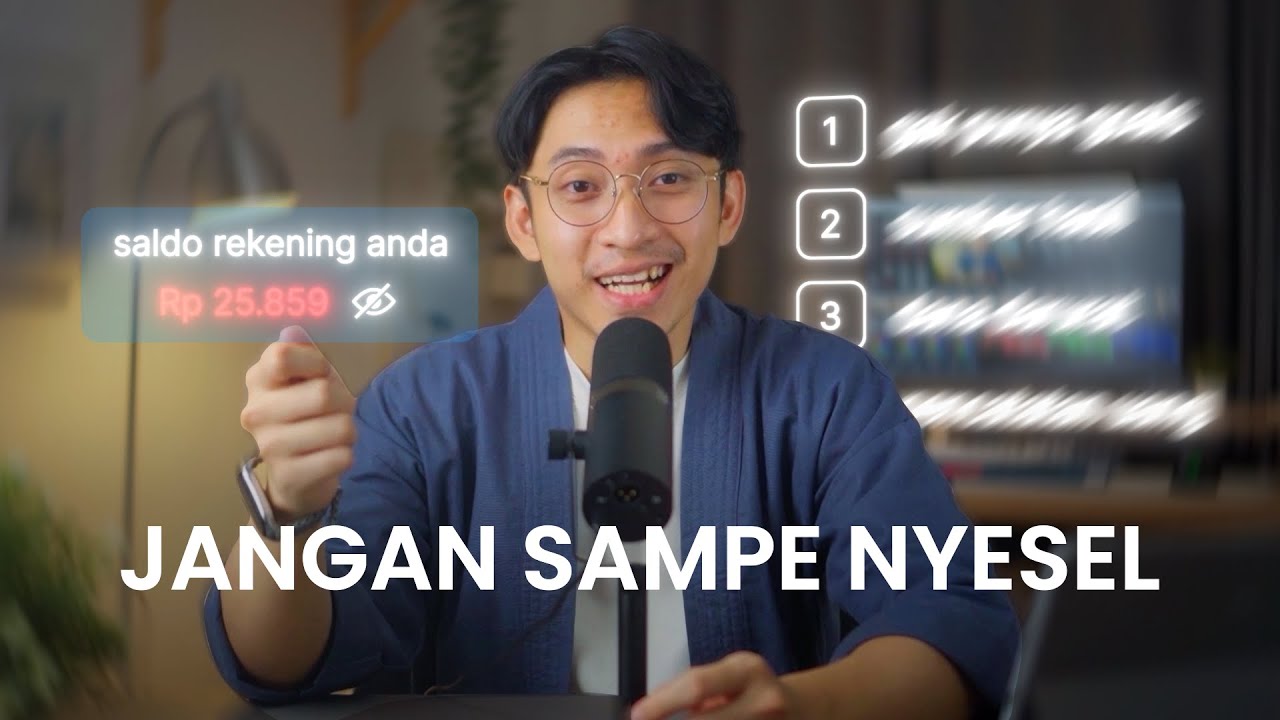 5 Penyesalan Keuangan di Usia 20an - banyak orang lupa sama ini cover art