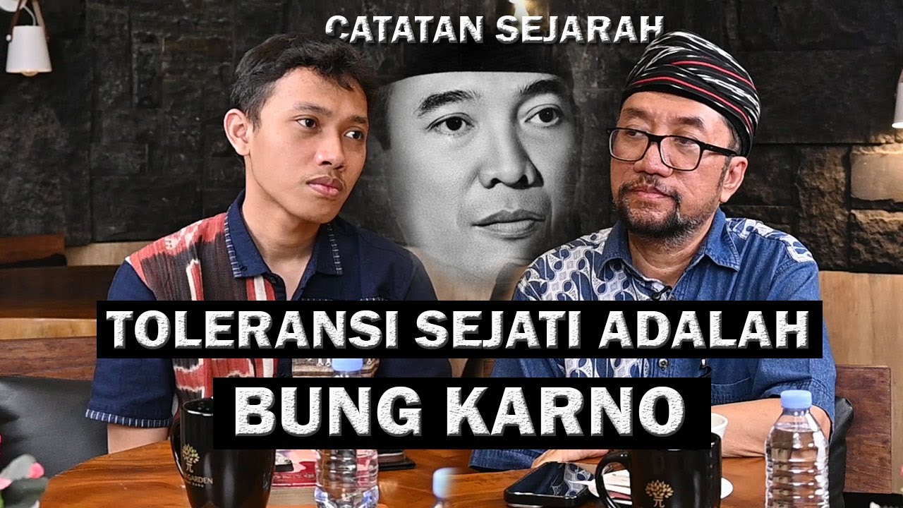 Toleransi sejati adalah bung karno berdiri diatas semua agama, jaga keutuhan NKRI -bambang noorsena cover art