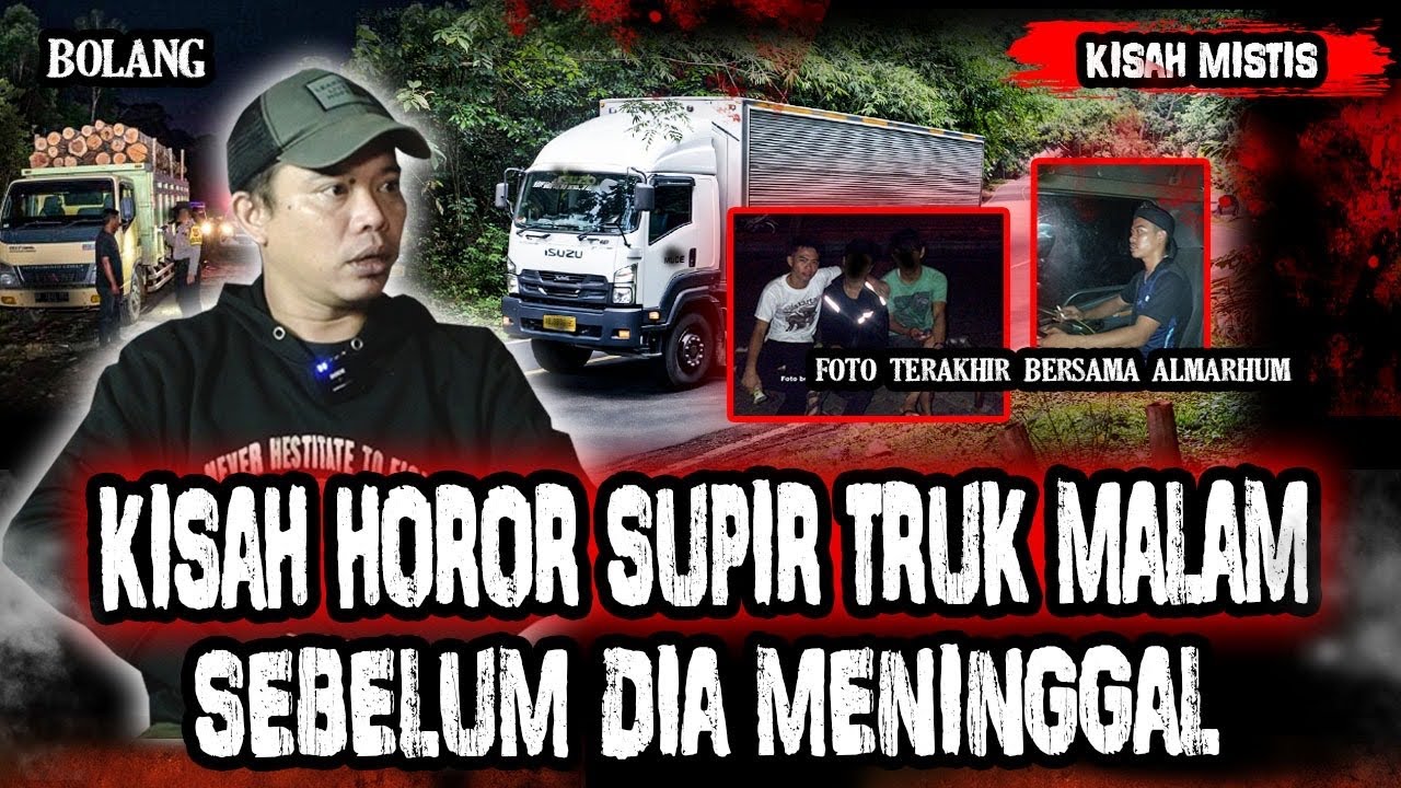 FULL HOROR!! KISAH HOROR TUMBAL SUPIR TRUK SAAT KIRIM BARANG KE JAWA TENGAH! SEBELUM DIA MENINGGAL cover art