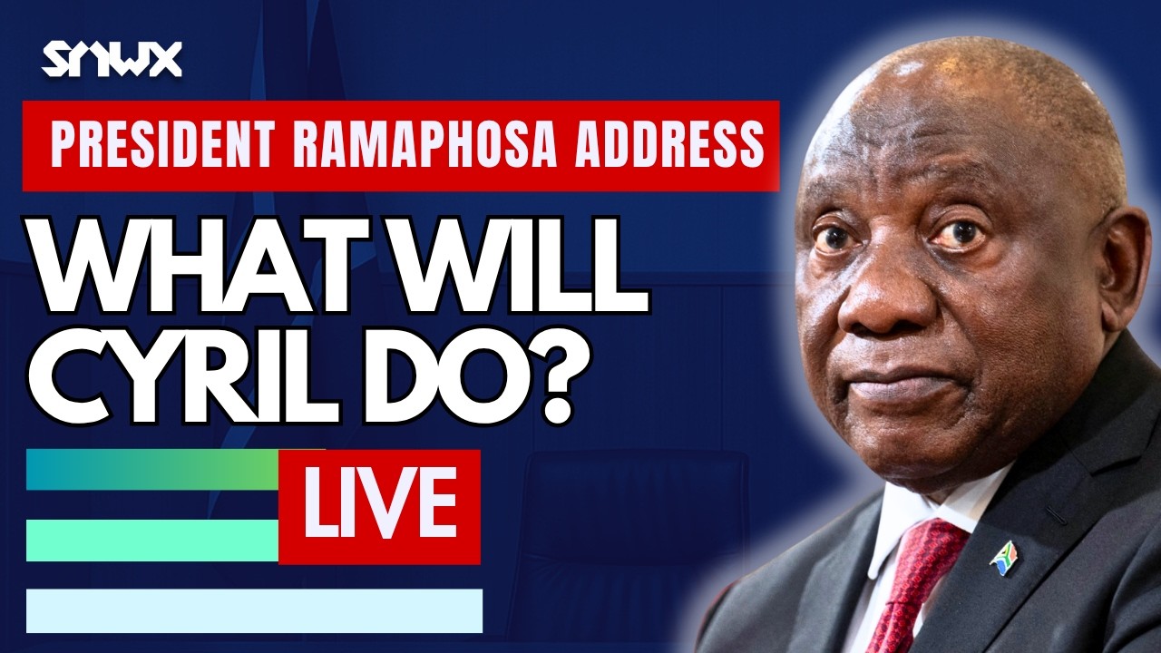 LIVE: President Ramaphosa addresses the nation cover art