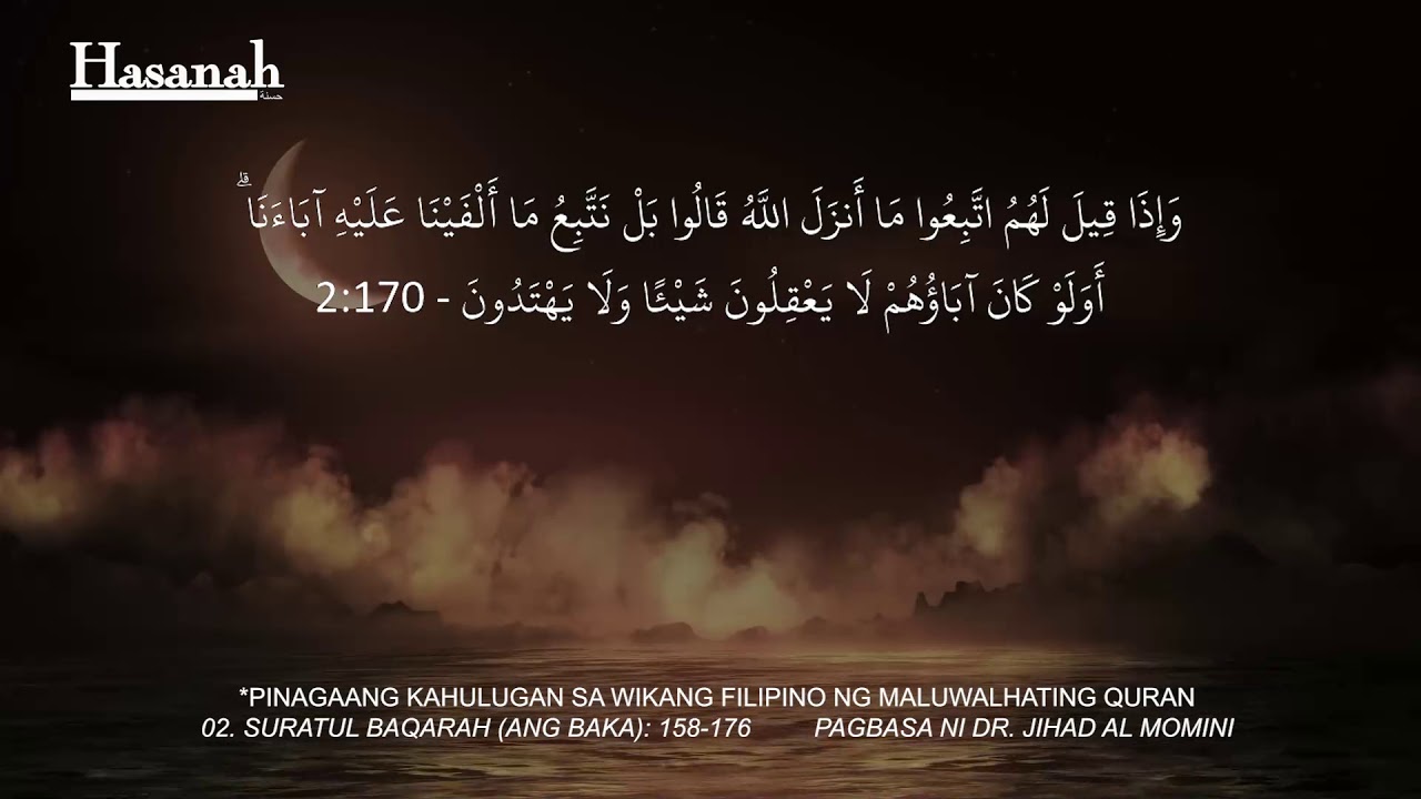 Suratul Baqarah 158-176 Quran Tagalog Translation cover art