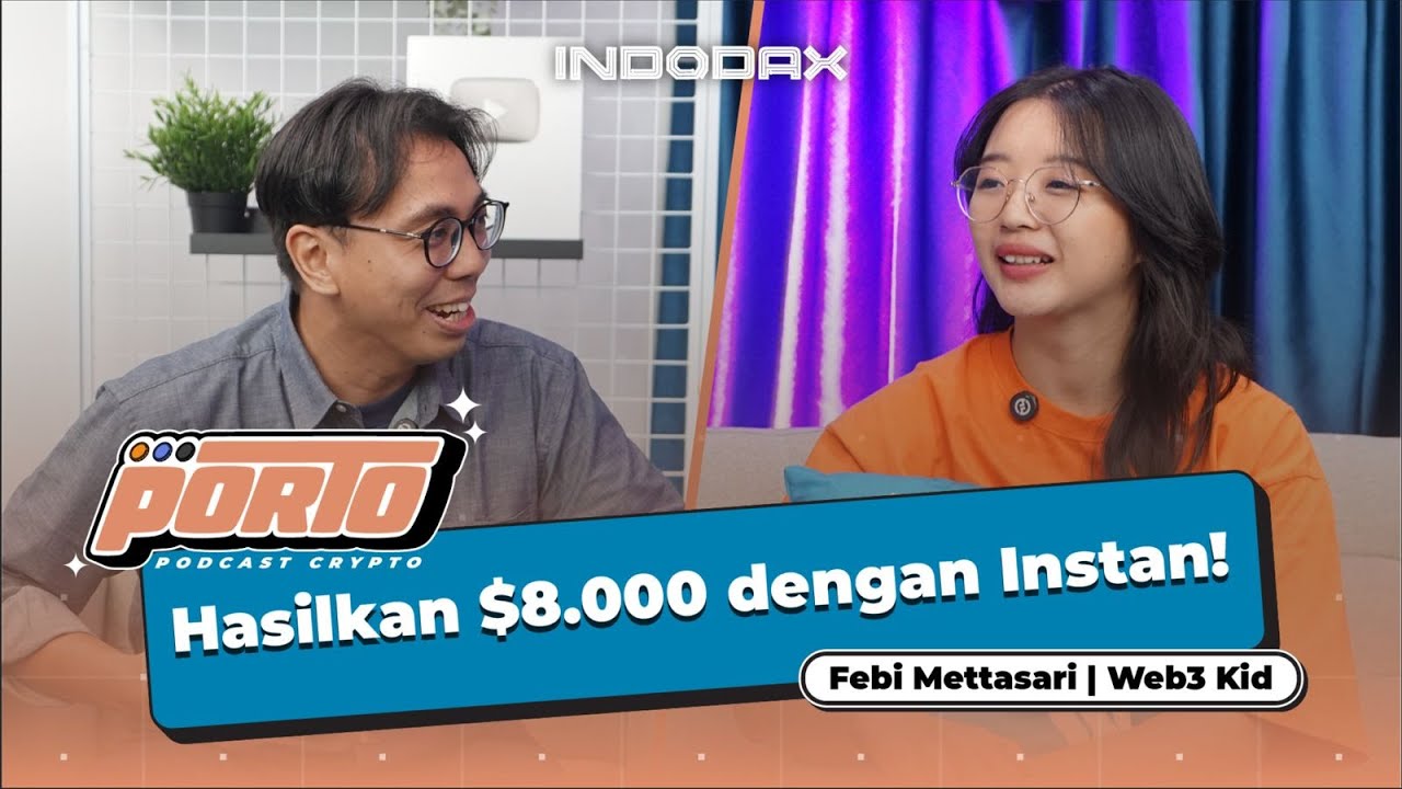 100% LEGIT!! Ini Cara Febi Mettasari Raih Ribuan USD dari Kerja di Web3! Kamu Mau?  #indodax #web3 cover art