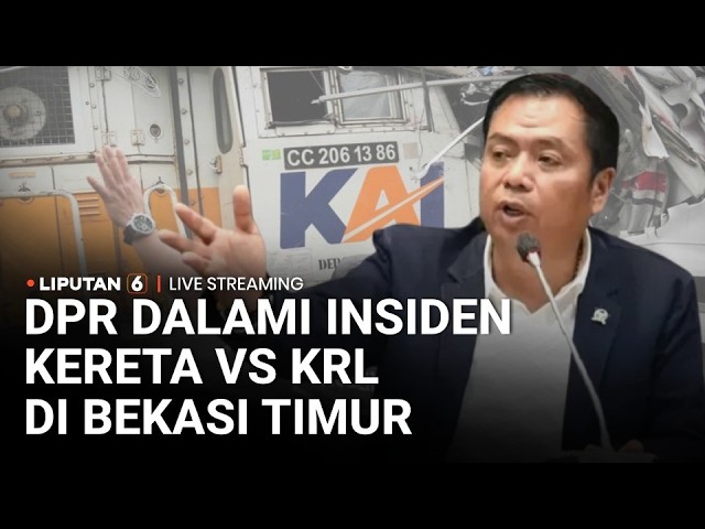 🔴LIVE | Insiden Maut di Stasiun Bekasi Timur, DPR Panggil Menhub Dudy Purwagandhi cover art