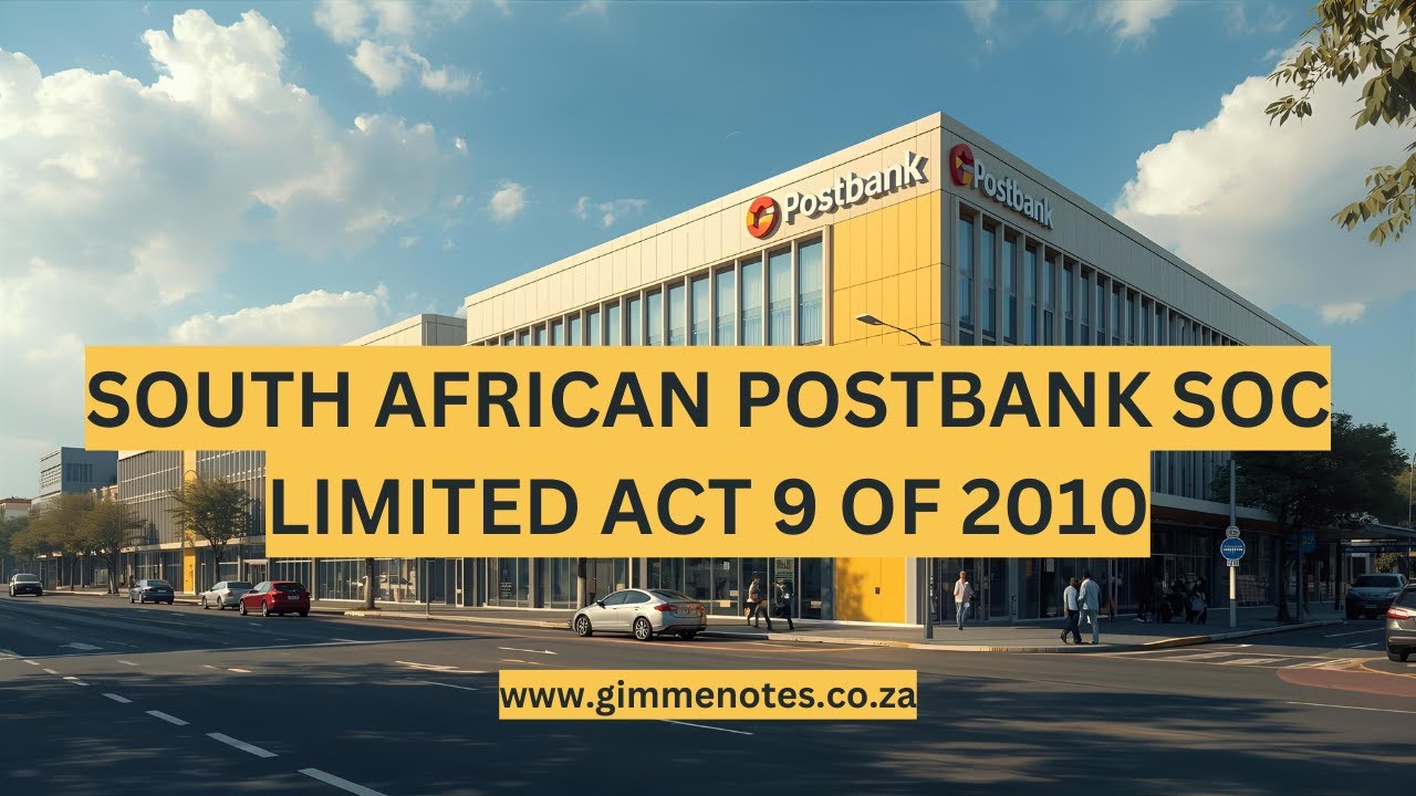 South African Postbank Act 2010: Expanding Financial Access Across South Africa cover art