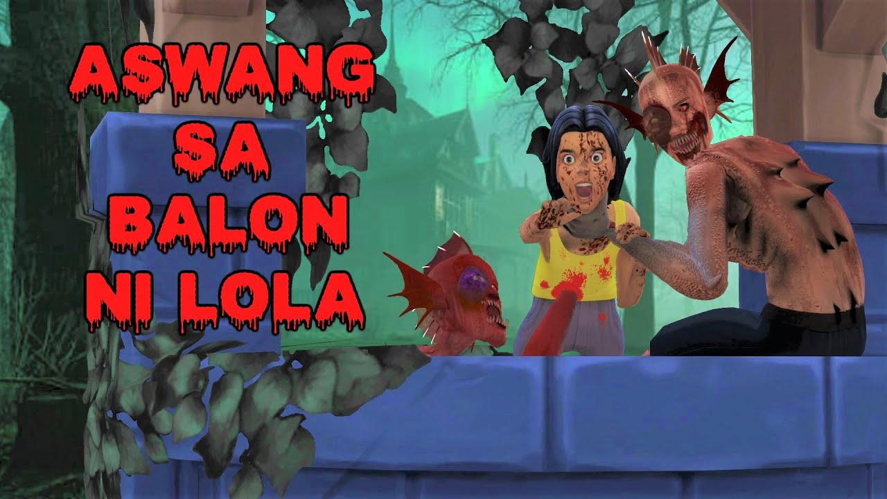ASWANG SA BALON NI LOLA  | TAGALOG HORROR STORY ANIMATED | KWENTONG NAKAKATAKOT cover art