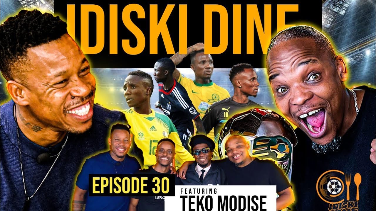 iDiski Dine | EPISODE 30 | Teko Modise | Sundowns | Pirates | Nedbank Cup | Betway Premiership | PSL cover art