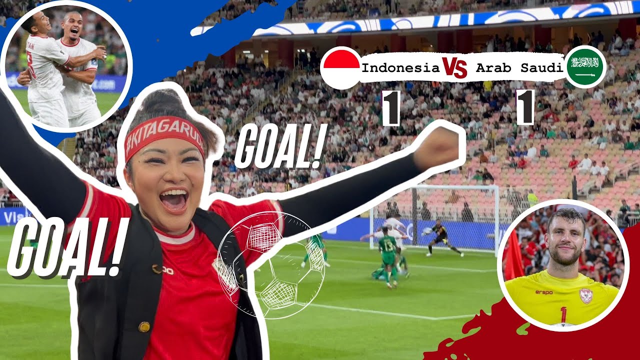 MERINDING KETEMU MAARTEN PAES! FITRI CARLINA NONTON LANGSUNG TIMNAS VS ARAB SAUDI cover art