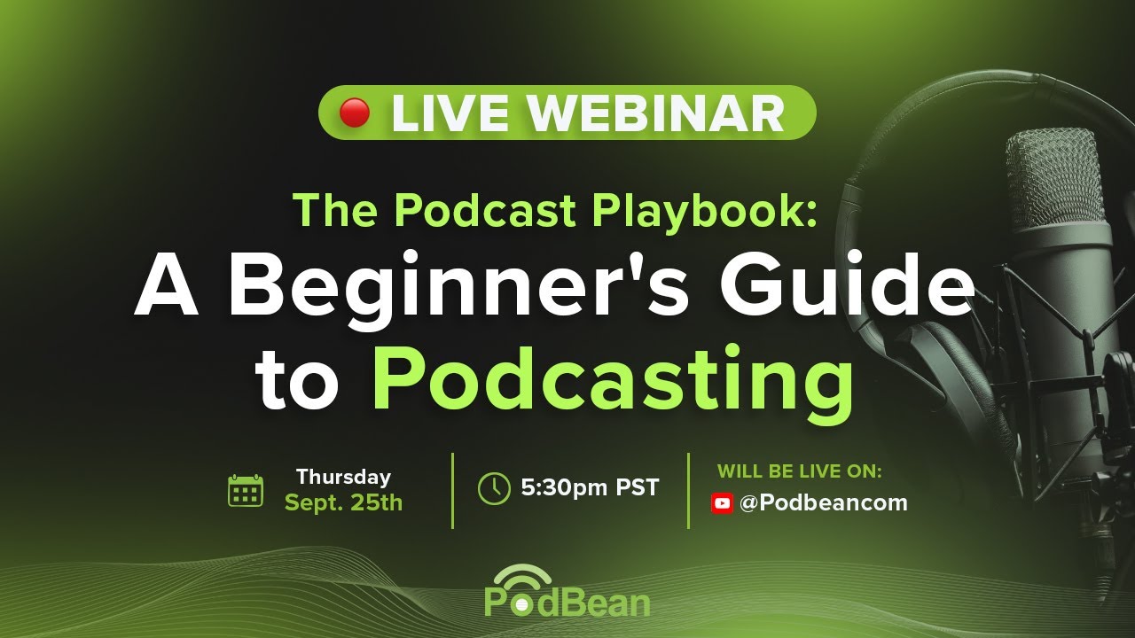 The Podcast Playbook: A Beginner's Guide to Podcasting cover art
