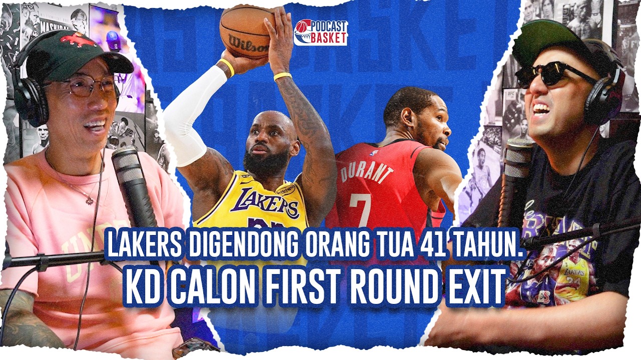 Kevin Durant 7 Tahun Sial di Playoff. Orang Tua 41 Tahun Gendong Lakers #podcastbasket  cover art