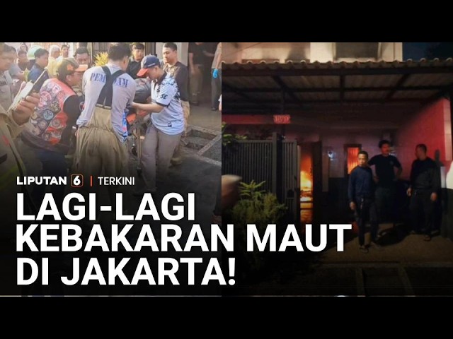 Lagi-Lagi Kebakaran Maut di Ibu Kota, Empat Orang Satu Keluarga Tewas di Jakarta Utara | Liputan 6 cover art