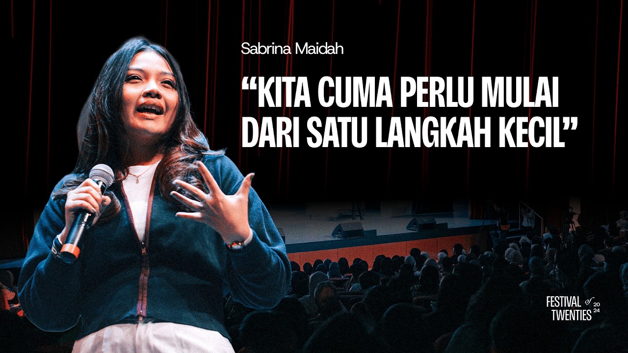 Mindset yang Harus Dimiliki Agar Hidupmu Gak Tersesat di Umur 20-an | Sabrina Maidah | FOT 2024 cover art