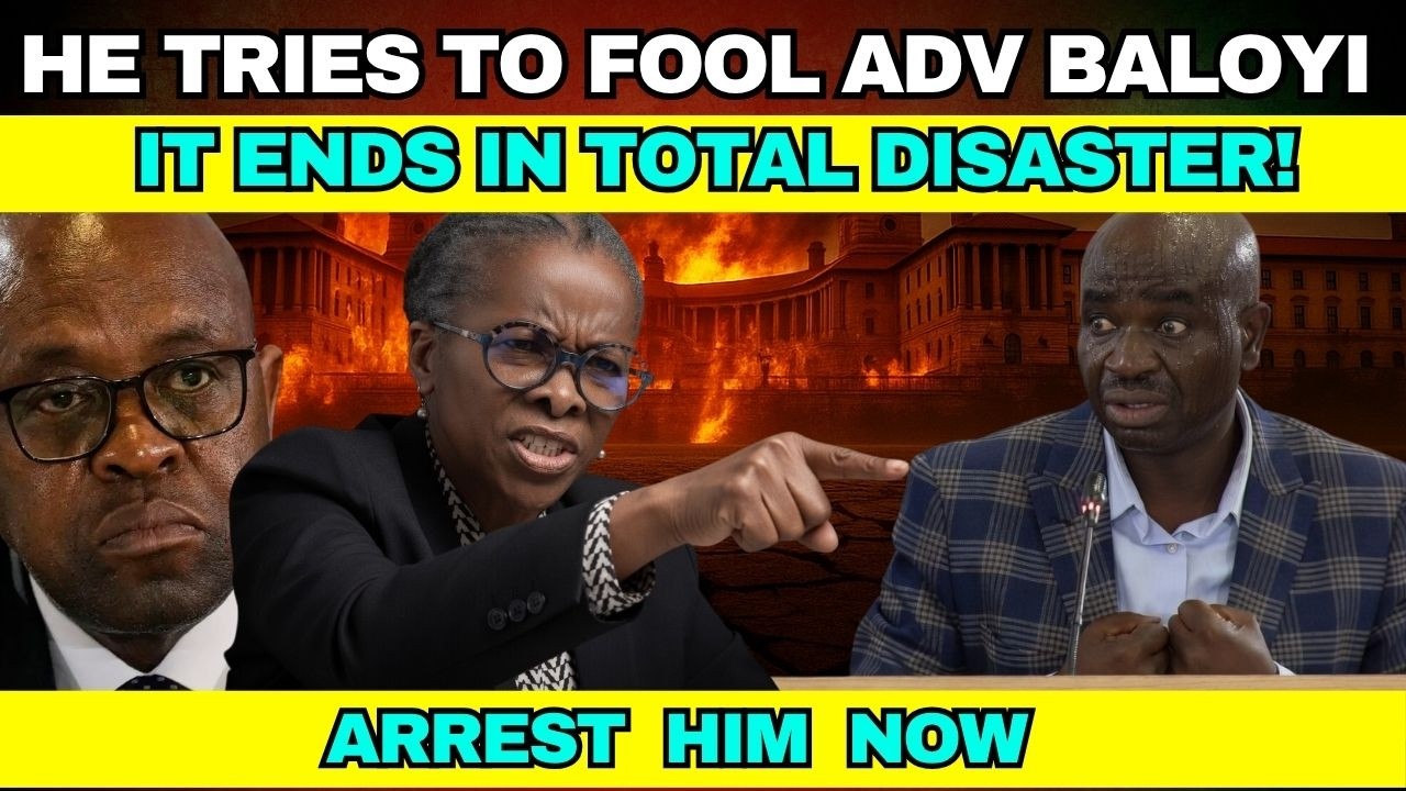 Dlamini Tries to FOOL Adv Baloyi -It Ends in TOTAL DISASTER!
