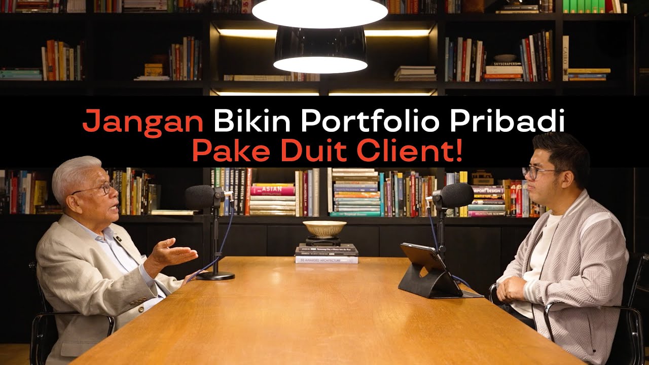 JANGAN BANGUN PORTFOLIO DARI DUIT KLIEN | JASIN TEDJASUKMANA OF KIAT ARCHITECTS | SMS EP. 26 cover art