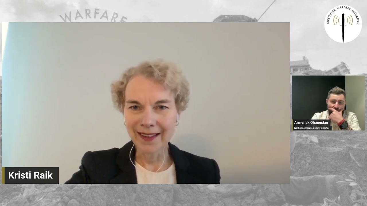 IWI Fireside Chat: Dr. Kristi Raik Europe's Strategic Crossroads and Irregular Threats cover art