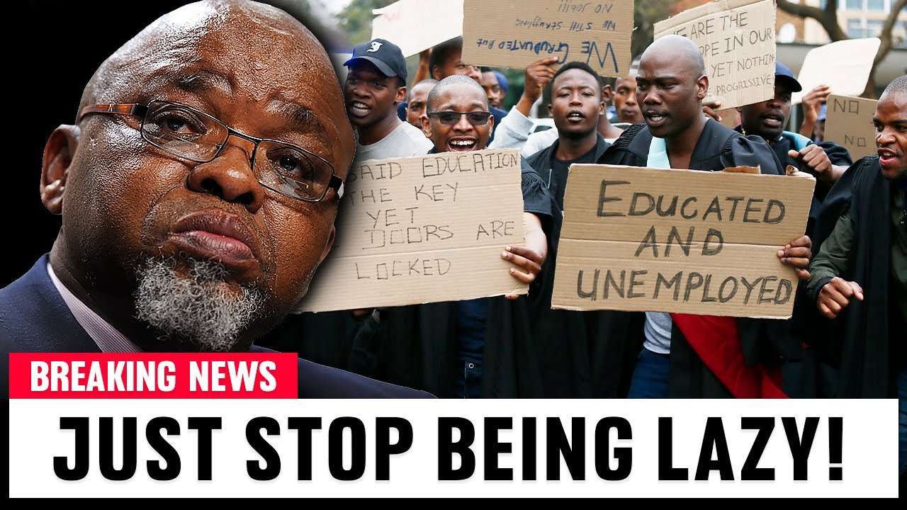 ANC Minister Blames South Africans For Unemployment cover art