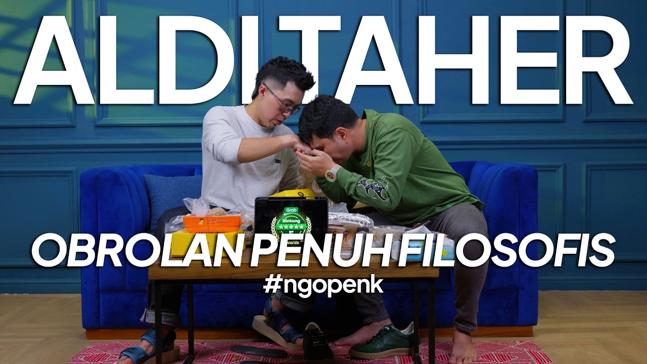 #ngopenk PODCAST BERSAMA ALDI TAHER, OBROLAN PENUH FILOSOFIS cover art