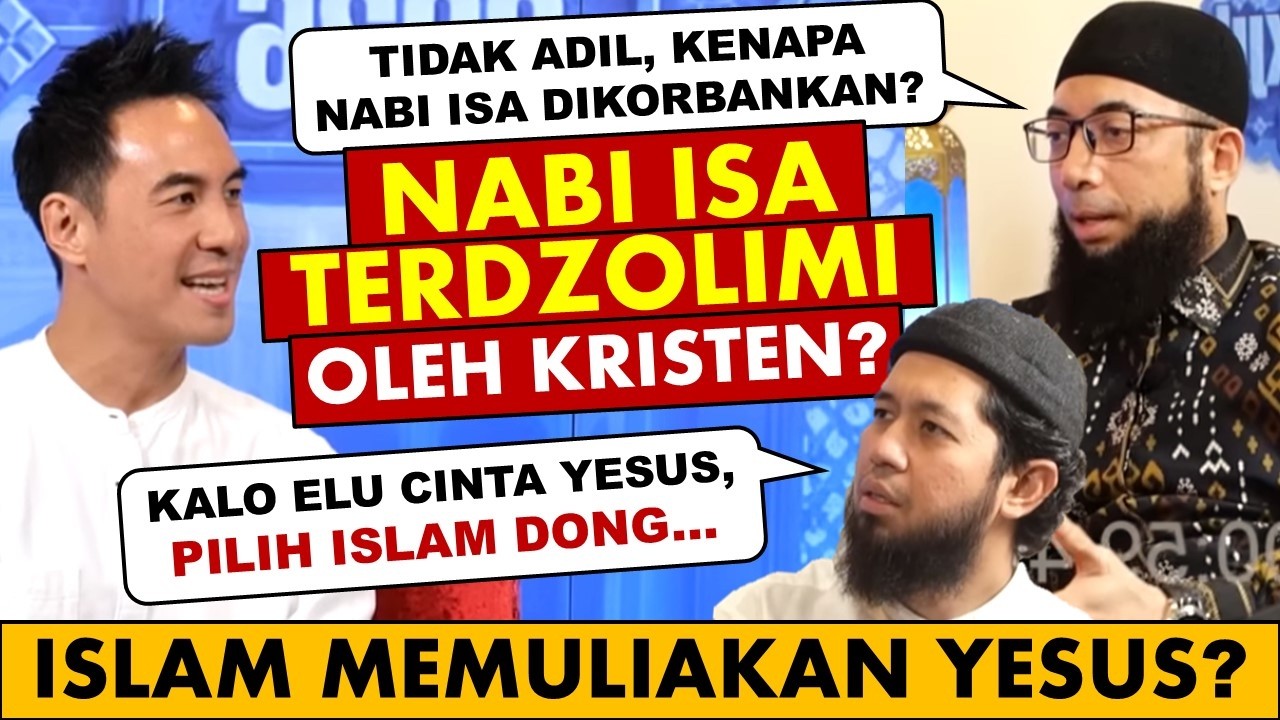 🔴 Yesus dizolimi Kristen, kenapa dikorbankan untuk dosa manusia? Khalid Basalamah Daniel Mananta cover art