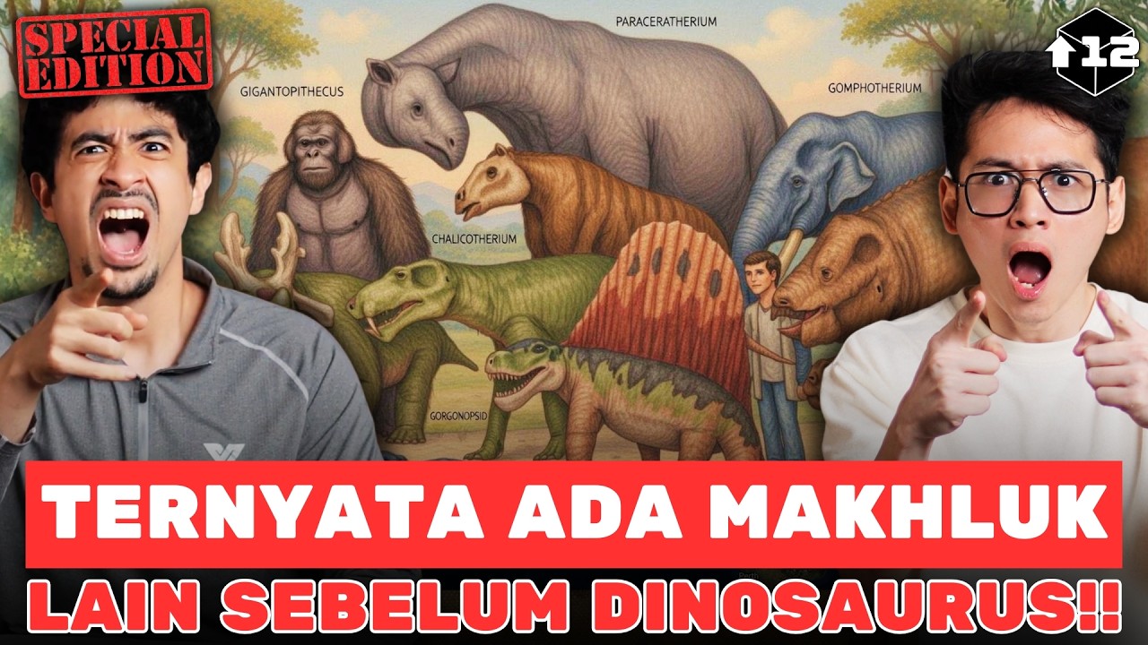 TERNYATA ADA MAKHLUK LAIN SEBELUM DINOSAURUS!!