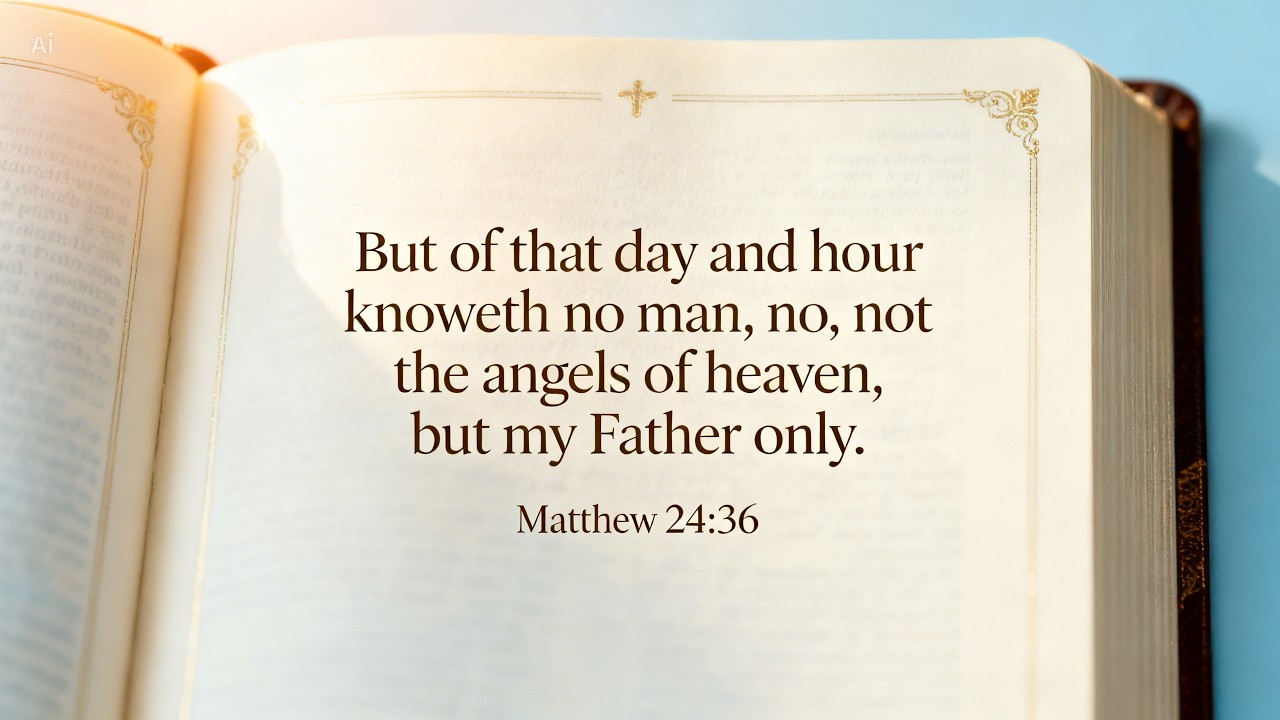 ' But of that day and hour knoweth no man,  | MATEO 24:36 -  (LIVE STREAM) cover art