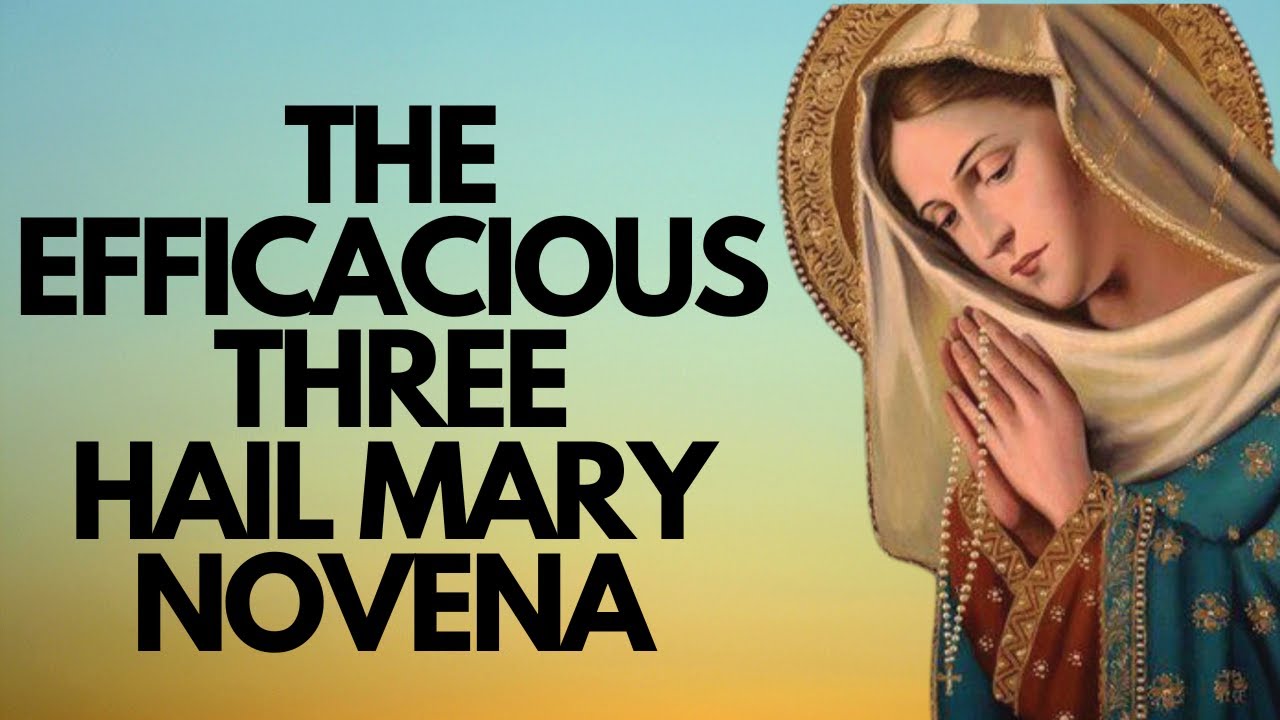 THE EFFICACIOUS THREE HAIL MARY NOVENA | Catholic Novena | Daily Devotion to Mama Mary cover art