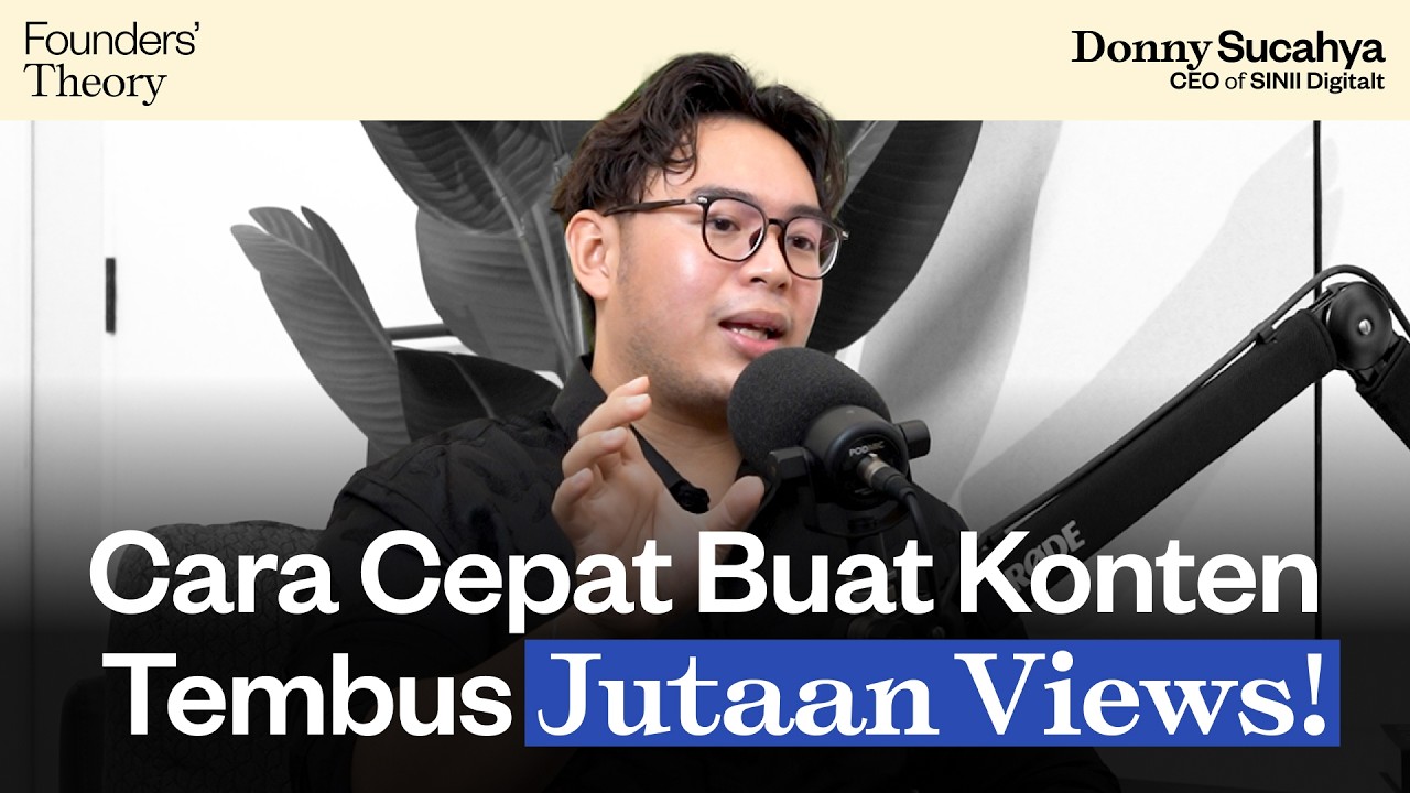 Gokil! Agensi Ini  Kantongin Jutaan Views Dalam Sebulan! Ft Donny Sucahya (CEO of SINII Digital) cover art