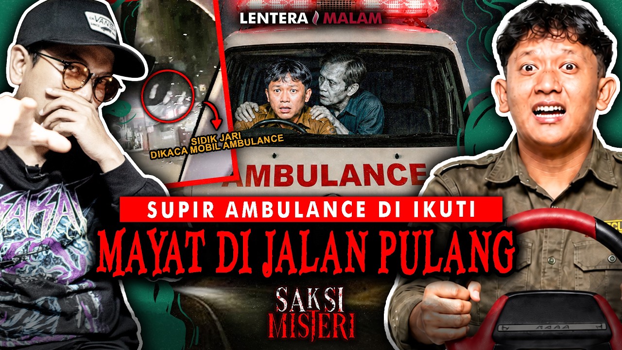 ‎MERINDINK!!  DI IKUTI ARWAH JENAZAH PAS TUGAS JADI SUPIR AMBULANCE cover art