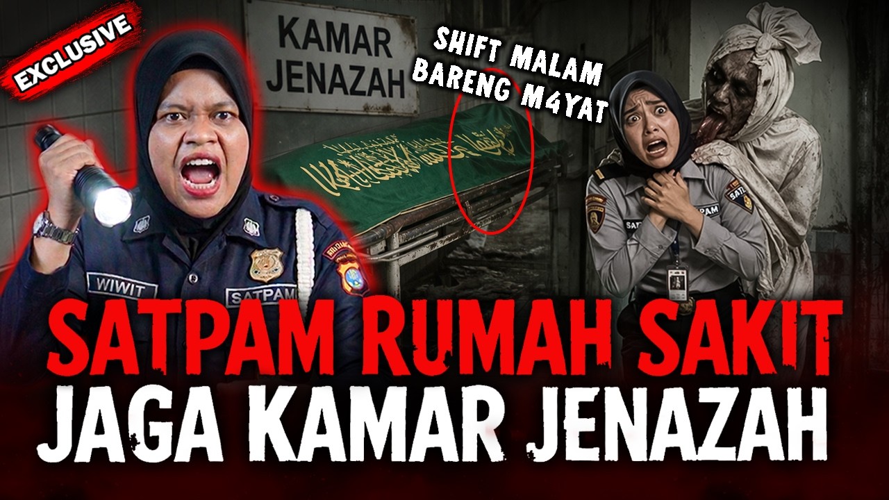 SEREMNYA GA MAIN-MAIN ! JAGA SENDIRIAN DI KAMAR JENAZ4H ?! KISAH HOROR SATPAM RUMAH SAKIT  cover art