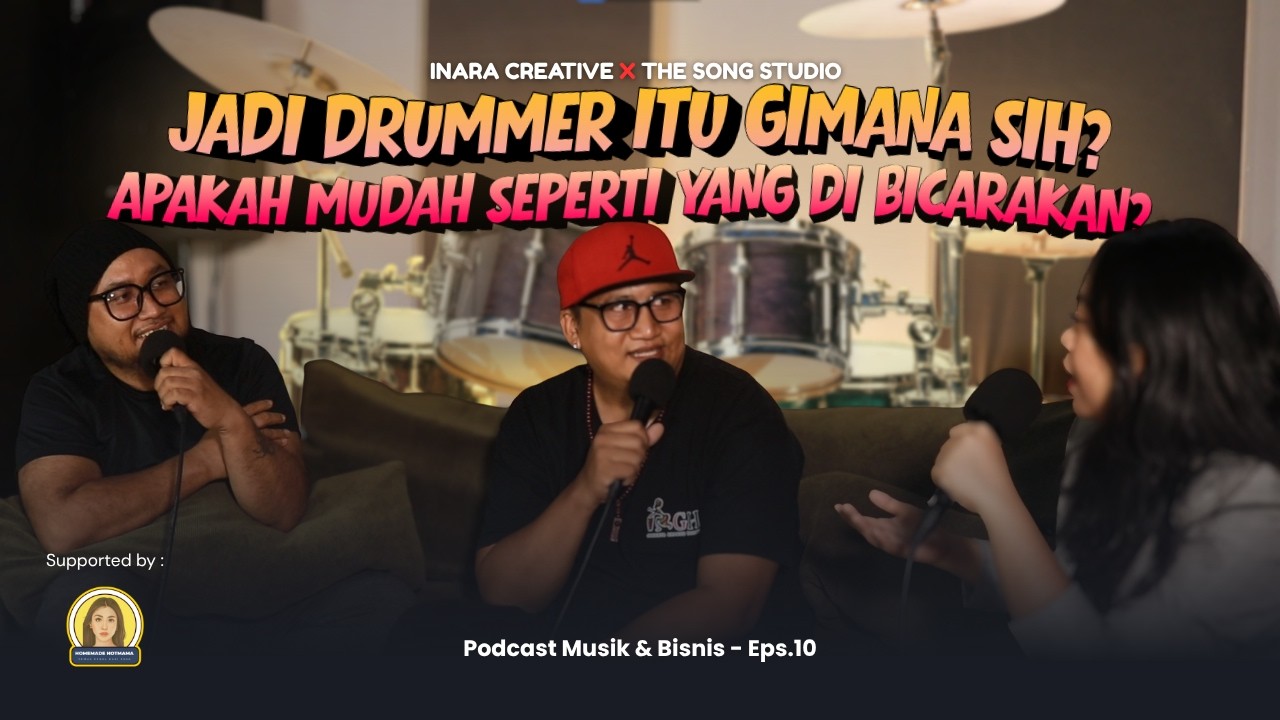 Jadi Drummer Itu Gimana Sih? Ngobrol Santai Bareng Mas Hendra | Podcast Musik & Bisnis Eps.10 cover art