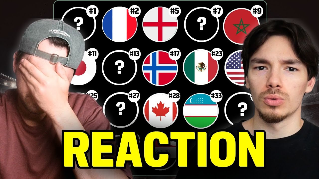 Reacting To My World Cup Rankings (Feat. Michael Talks Football) cover art