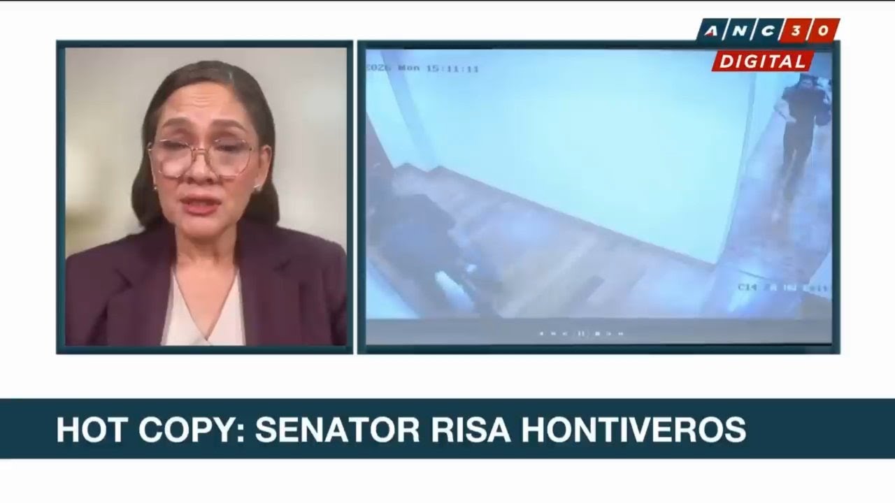 'Nalulungkot ako at nahihiya': Hontiveros on viral Dela Rosa-NBI chase | ANC cover art