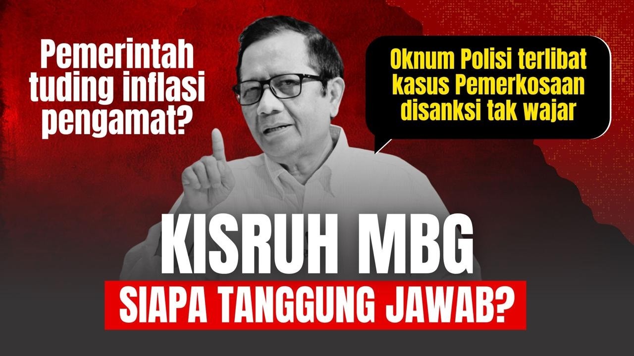 MAHFUD KAGET, ANGGARAN KAOS KAKI MILIARAN cover art