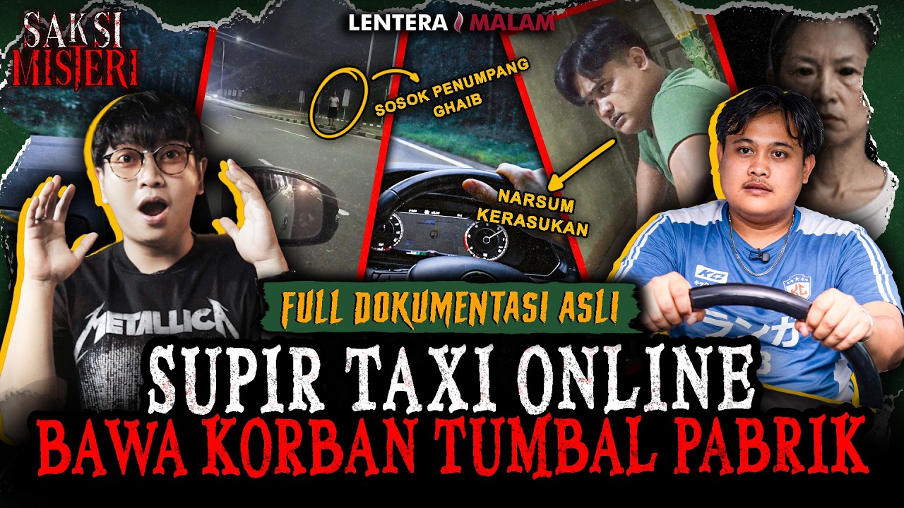WADUHH !! NASIB DRIVER ONLINE DAPAT PENUMPANG SETAN TIAP MALAM !!! cover art