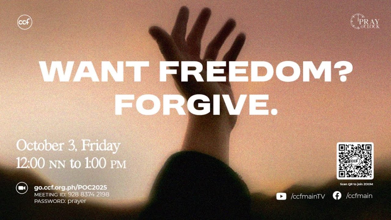 Want Freedom? Forgive. | Pray o'Clock (October 3, 2025) cover art