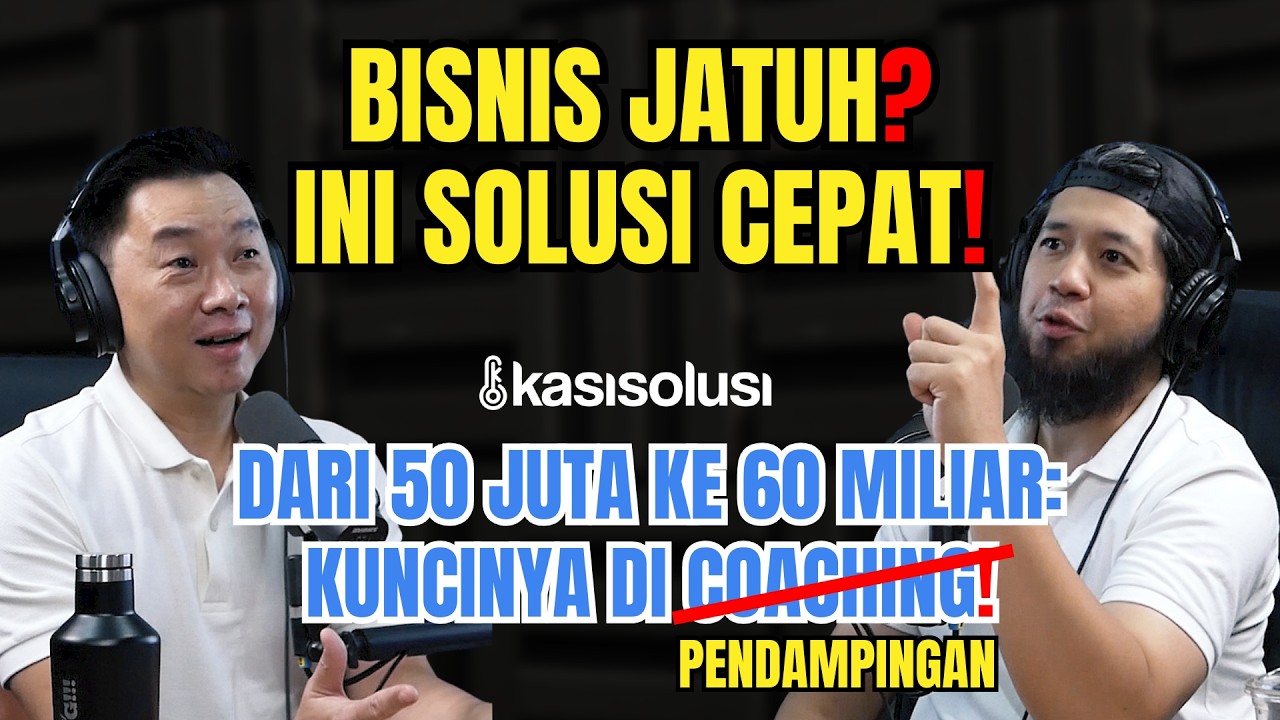 DARI 50 JUTA KE 60 MILIAR! Begini Cara Coach Roby Bantu UMKM Tembus Supermarket cover art