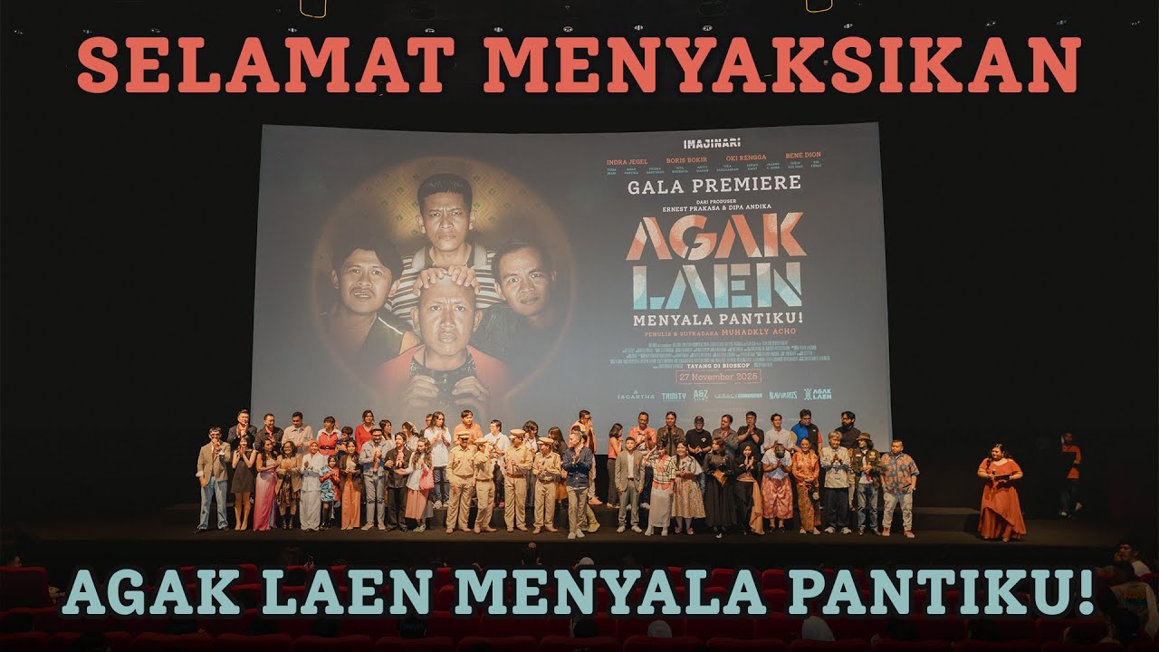 GALA PREMIER AGAK LAEN MENYALA PANTIKU!