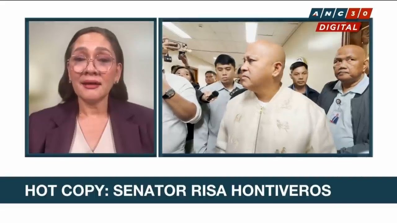 Bato dela Rosa living in Senate for refuge from arrest? Hontiveros says that's not dignified | ANC cover art